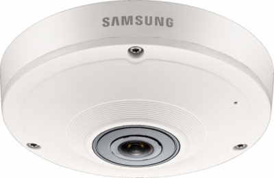 Samsung SNF-8010P 5MP HD Fisheye Internal CCTV IP PoE Dome Camera Digital PTZ